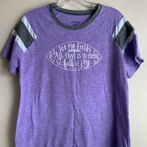 Football graphic tee